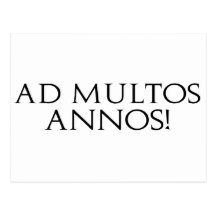 Ad Multos Annos! Postcards