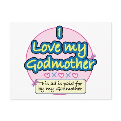 Ad paid for by my Godmother pk Postcards by bbdesignsco