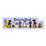 AD- Resues Rock Bumper Sticker bumper stickers