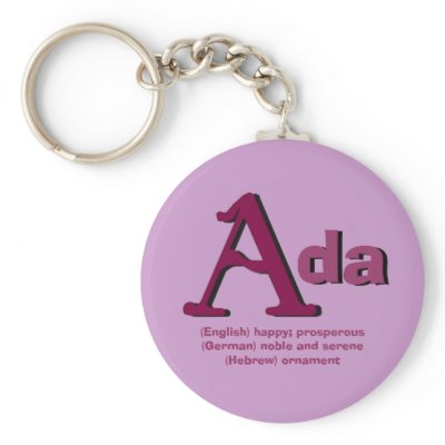 Ada Keychain by pharrisart