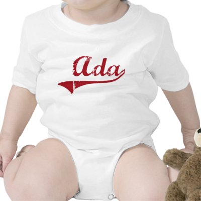 Ada Ohio Classic Design Tshirt by cityshirt