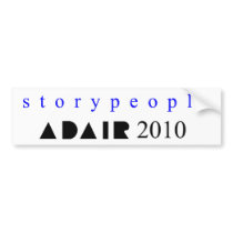 Adair 2010 bumper sticker