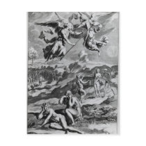 Adam and Eve after the Fall Post Cards