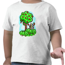 Adam and Eve Christian artwork T-shirts