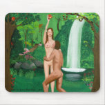 "Adam and Eve" Mouse Pad