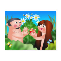 Adam and Eve Post Cards