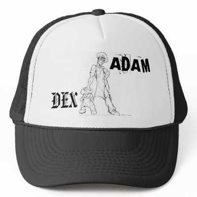 ADAM & DEX TRUCKER HAT by MingoDingo