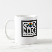 Adam Eve and Steve Mug