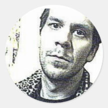 Adam Evola Wonder Round Sticker