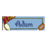 Adam Personalised Sports business cards
