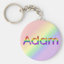 Adam - Rainbow - Keychain - 003