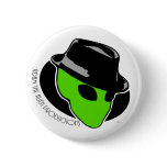 Adam the Alien Productions Button