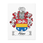 Adamo Family Crest Post Card