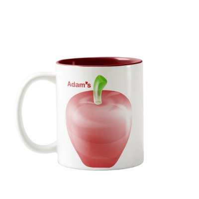 Adam's Apple Mugs by tshirtdujour