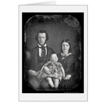 Adams Family Daguerreotype 1846 Card