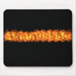 Adam's fiery icon mouse mats