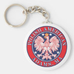 Adams Massachusetts Polish Keychains