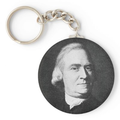 Adams ~ Samuel Adams 1722 - 1803 Keychains by fotoshoppe