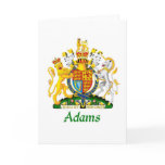 Adams Shield of Great Britain Greeting Cards