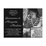 Adaptable Quinceanera Invitacion Tarjeta postcards