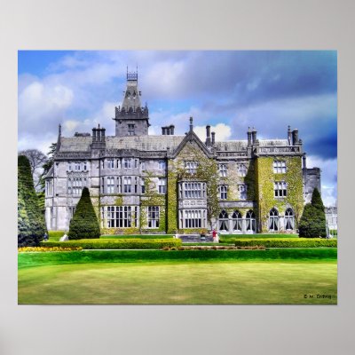 Adare Manor Print by IrelandYes