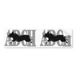 ADCH ACD bumper stickers