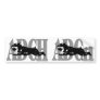 ADCH Schnauzer Bumper Stickers