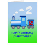 Add a name to a 2nd birthday card