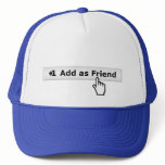 Add as Friend Trucker Hats