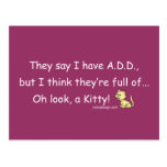 ADD full of Kitty Humour Post Cards