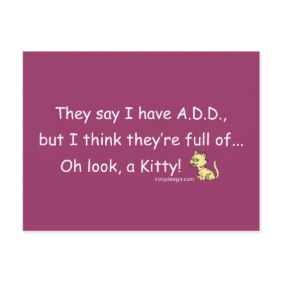 ADD full of Kitty Humor Postcards
