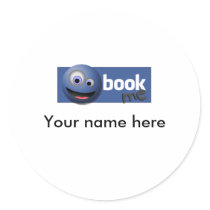 Add Me Round Stickers
