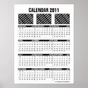 Add Photo Calendar 2011 Poster B posters