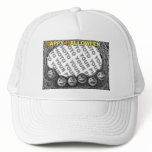 Add Photo Halloween Pumpkin Hat White