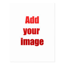 Add your image to customize post cards