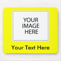 Add Your Own Image Or Text Mousemat