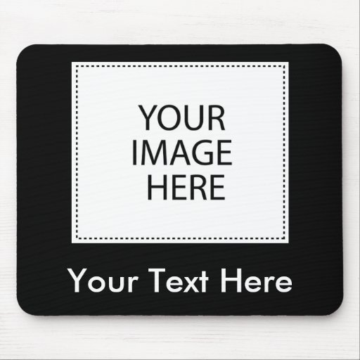 Add Your Own Image Or Text Mousepads