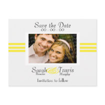 Add your own photo - Yellow Post Card