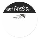 Add your own words! round stickers