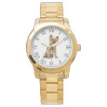 Add Your Pet's Photo Cute Dog Portrait Wristwatches