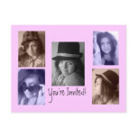 Add your Photos Birthday Postcard Invitations