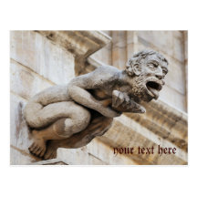 Add your text to Gargoyle Post Card
