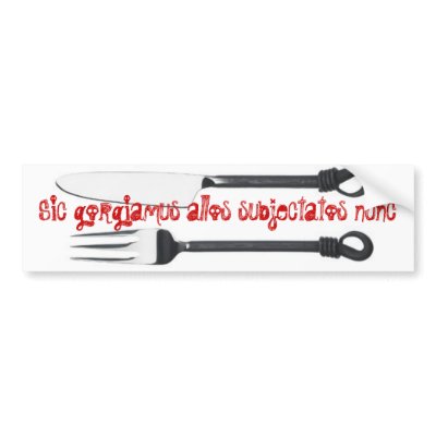 Addams family motto bumper sticker by sterlingdeville