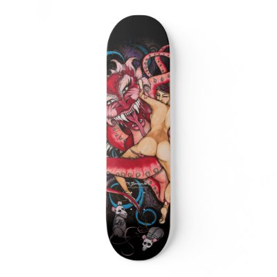 "Addict" Series Deck Skateboard by NicholeCamarillo