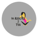 Addicted Sticker