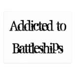 Addicted to Battleships Postcard