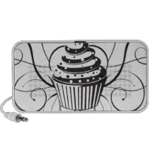 "Addicted to Cupcakes" Notebook Speaker