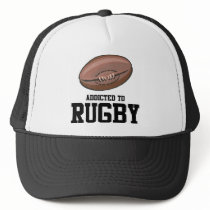 Addicted To Rugby Trucker Hats