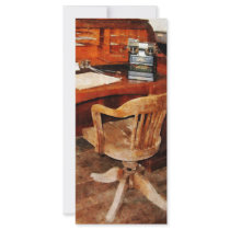 Adding Machine Personalized Rack Card