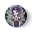 "Addison" Misty Dragonfly Fairy Button